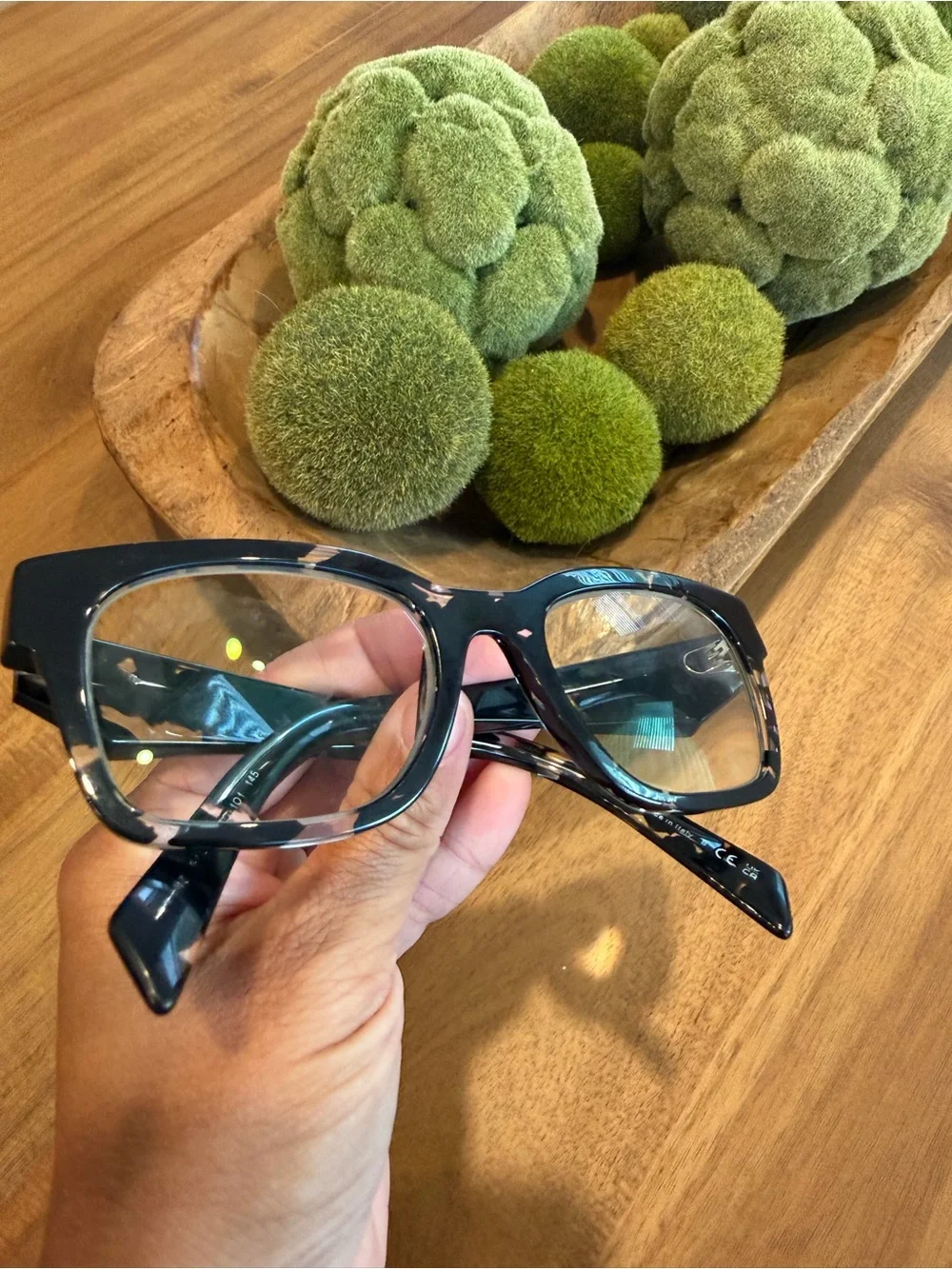 Prada Black Tortoise Cat-Eye Frames reading glasses prescription lenses